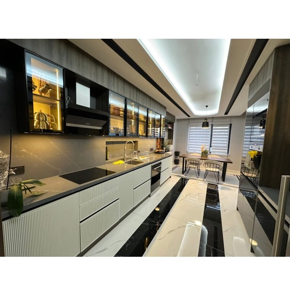 OVACIK'TA AKILLI EV SİSTEMLERİ İLE 4,5+1 PRESTİJLİ SİTE DAİRESİ