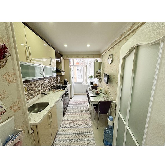 AŞAĞI EĞLENCE'DE FULL YAPILI KATTA 3+1 MASRAFSIZ DAİRE