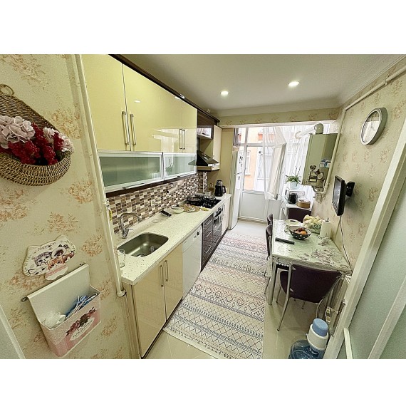 AŞAĞI EĞLENCE'DE FULL YAPILI KATTA 3+1 MASRAFSIZ DAİRE