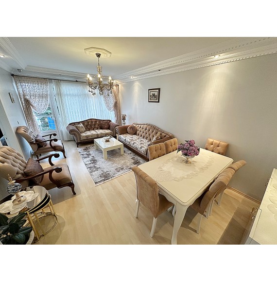 AŞAĞI EĞLENCE'DE FULL YAPILI KATTA 3+1 MASRAFSIZ DAİRE