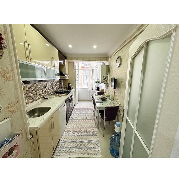 AŞAĞI EĞLENCE'DE FULL YAPILI KATTA 3+1 MASRAFSIZ DAİRE