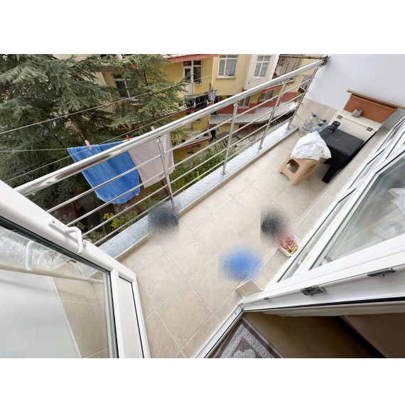 AŞAĞI EĞLENCE'DE FULL YAPILI KATTA 3+1 MASRAFSIZ DAİRE