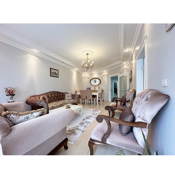 AŞAĞI EĞLENCE'DE FULL YAPILI KATTA 3+1 MASRAFSIZ DAİRE