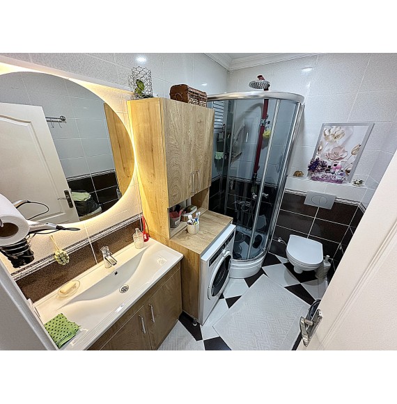 AŞAĞI EĞLENCE'DE FULL YAPILI KATTA 3+1 MASRAFSIZ DAİRE