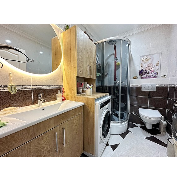 AŞAĞI EĞLENCE'DE FULL YAPILI KATTA 3+1 MASRAFSIZ DAİRE