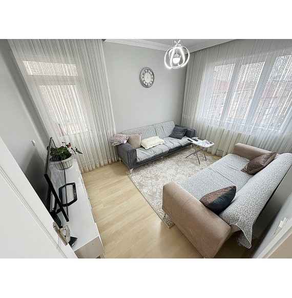 AŞAĞI EĞLENCE'DE FULL YAPILI KATTA 3+1 MASRAFSIZ DAİRE