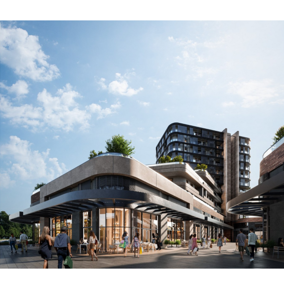 GAMADOR GALYA CENTER PROJESİNDE ORMAN MANZARALI 3+1 DAİRE