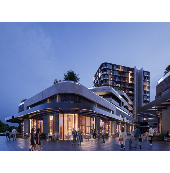 GAMADOR GALYA CENTER PROJESİNDE ORMAN MANZARALI 3+1 DAİRE