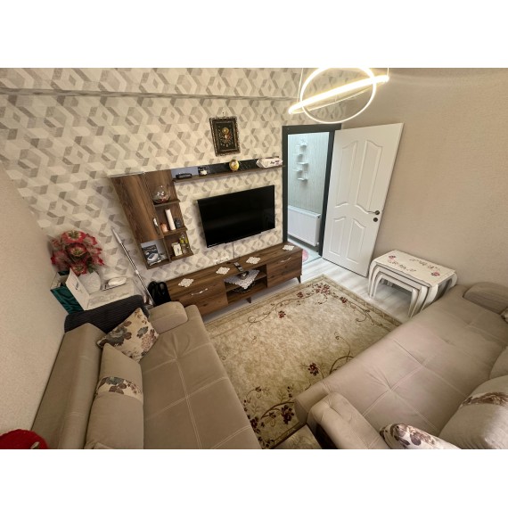 OVACIKDA YENİ BİNADA E.BANYOLU LÜKS YAPILI YÜKSEK KAT 3+1 DAİRE