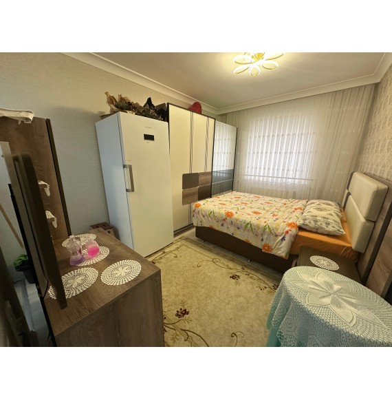 OVACIKDA YENİ BİNADA E.BANYOLU LÜKS YAPILI YÜKSEK KAT 3+1 DAİRE