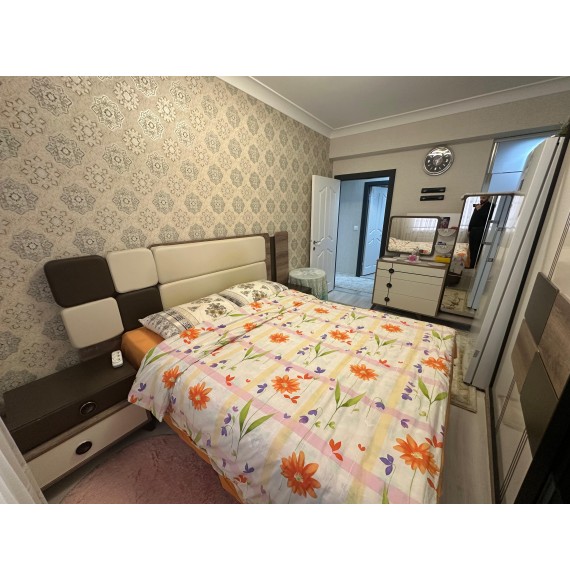 OVACIKDA YENİ BİNADA E.BANYOLU LÜKS YAPILI YÜKSEK KAT 3+1 DAİRE