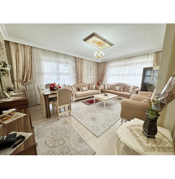 340 CADDE PARALELİNDE ARA KATTA ÖNCEPHE FULL YAPILI GENİŞ 3+1