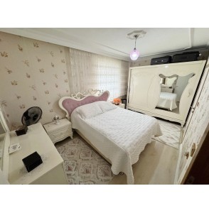 340 CADDE PARALELİNDE ARA KATTA ÖNCEPHE FULL YAPILI GENİŞ 3+1