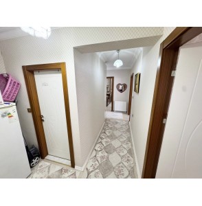 340 CADDE PARALELİNDE ARA KATTA ÖNCEPHE FULL YAPILI GENİŞ 3+1