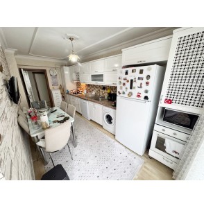 340 CADDE PARALELİNDE ARA KATTA ÖNCEPHE FULL YAPILI GENİŞ 3+1
