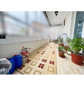 340 CADDE PARALELİNDE ARA KATTA ÖNCEPHE FULL YAPILI GENİŞ 3+1
