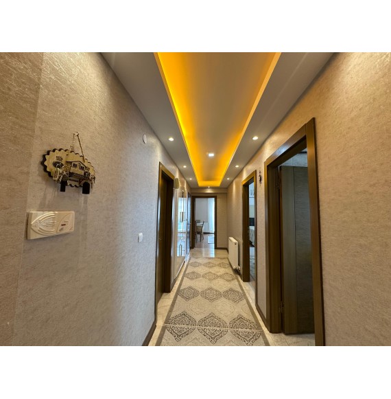 OVACIK PAZAR ALANI YAKININDA 3+1 FULL YAPILI YENİ BİNADA 130 m2
