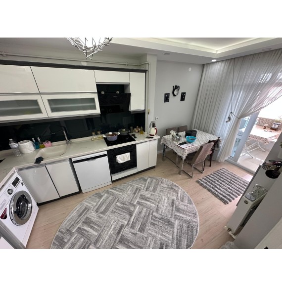 OVACIK MERKEZDE 3+1 KATTA ÖN CEPHE FULL YAPILI DAİRE