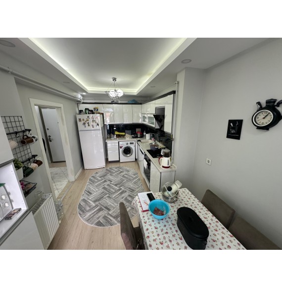 OVACIK MERKEZDE 3+1 KATTA ÖN CEPHE FULL YAPILI DAİRE