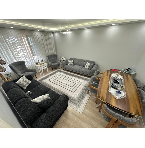 OVACIK MERKEZDE 3+1 KATTA ÖN CEPHE FULL YAPILI DAİRE