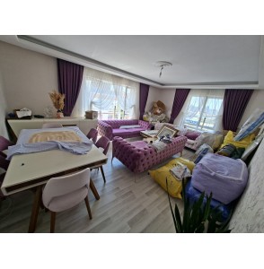 OVACIK HAYAT KOLEJI YAKINI 4+1 YAPILI TERAS BALKON+E.BANYOLU