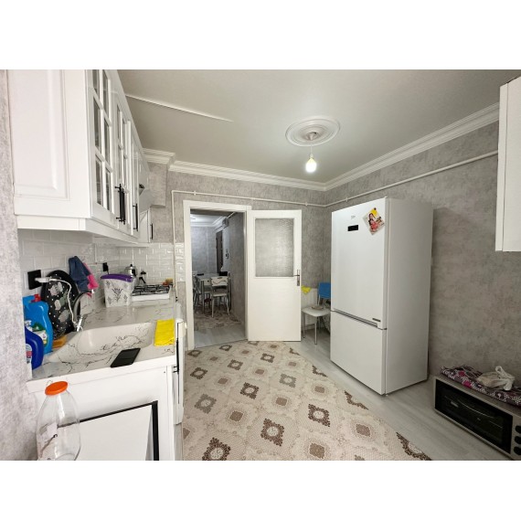 YAYLA'DA ASANSÖRLÜ BİNADA 2+1 YAPILI MASRAFSIZ GENİŞ SATILIK DAİRE