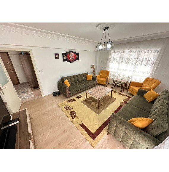 KEÇİÖREN ATAPARK'TA 3+1 YAPILI MASRAFSIZ GENİŞ SATILIK DAİRE