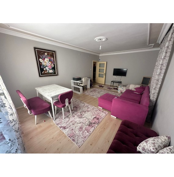 KEÇİÖREN ESERTEPE'DE BULVAR YAKINI 3+1 YAPILI MASRAFSIZ SATILIK DAİRE