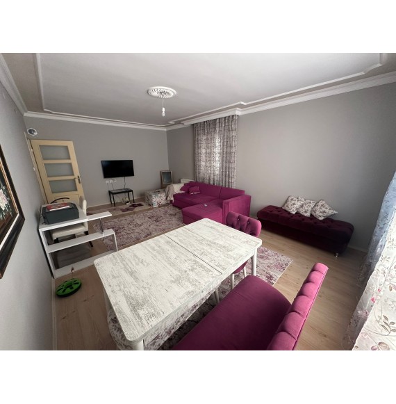 KEÇİÖREN ESERTEPE'DE BULVAR YAKINI 3+1 YAPILI MASRAFSIZ SATILIK DAİRE